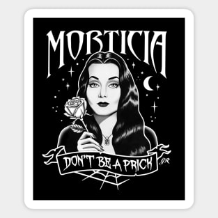 Morticia Addams Magnet